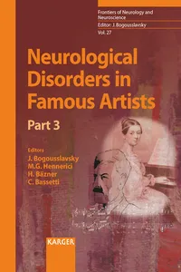 Neurological Disorders in Famous Artists - Part 3_cover