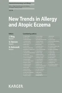 New Trends in Allergy and Atopic Eczema_cover