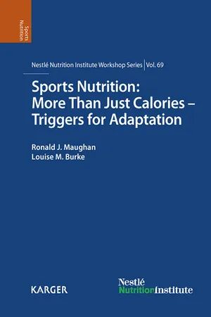 Sports Nutrition: More Than Just Calories - Triggers for Adaptation