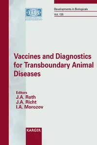 Vaccines and Diagnostics for Transboundary Animal Diseases_cover
