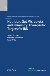 Nutrition, Gut Microbiota and Immunity: Therapeutic Targets for IBD_cover