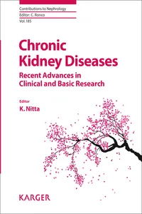 Chronic Kidney Diseases - Recent Advances in Clinical and Basic Research_cover