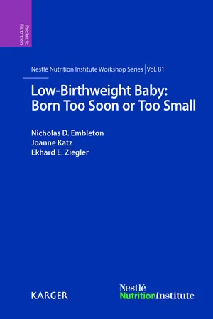 Low-Birthweight Baby: Born Too Soon or Too Small