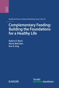 Complementary Feeding: Building the Foundations for a Healthy Life_cover