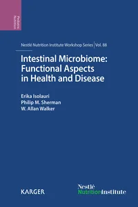 Intestinal Microbiome: Functional Aspects in Health and Disease_cover