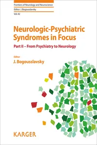 Neurologic-Psychiatric Syndromes in Focus - Part II_cover