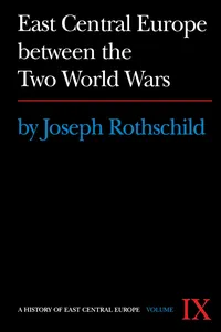 East Central Europe between the Two World Wars_cover