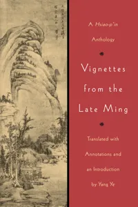 Vignettes from the Late Ming_cover