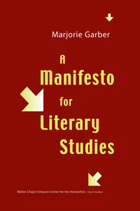 A Manifesto for Literary Studies_cover