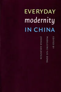 Everyday Modernity in China_cover