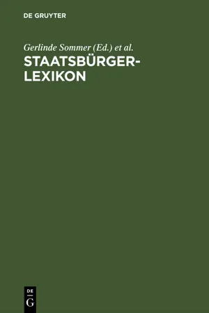 Staatsbürgerlexikon