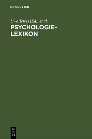 Psychologie-Lexikon