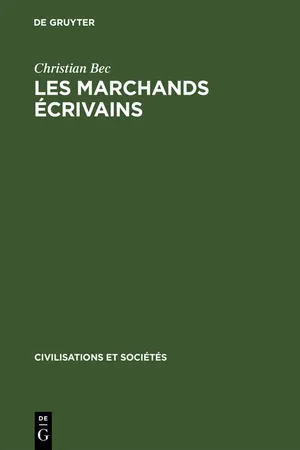 Les marchands écrivains