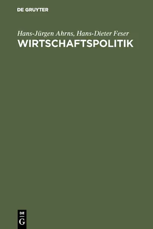 Wirtschaftspolitik