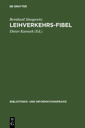 Leihverkehrs-Fibel