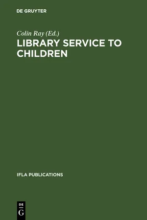 Library service to children