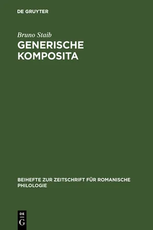 Generische Komposita