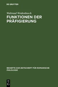 Funktionen der Präfigierung_cover