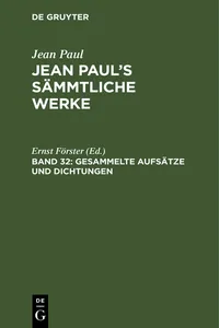 Gesammelte Aufsätze und Dichtungen_cover