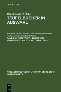 Kleiderteufel. Tanzteufel. Hurenteufel. Hausteufel. Zehn Teufel_cover