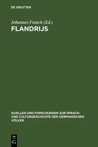 Flandrijs_cover