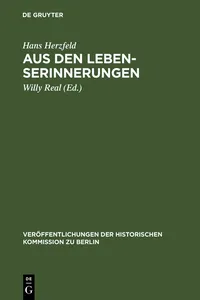 Aus den Lebenserinnerungen_cover