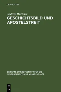 Geschichtsbild und Apostelstreit_cover