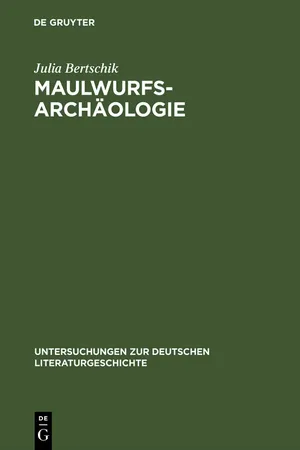 Maulwurfsarchäologie