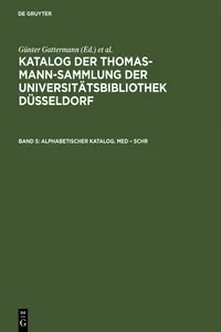 Alphabetischer Katalog. Med – Schr_cover