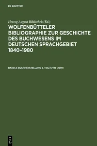 Buchherstellung 2. Teil: 17193–29011_cover