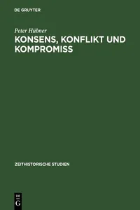 Konsens, Konflikt und Kompromiss_cover