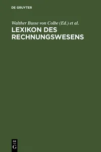 Lexikon des Rechnungswesens_cover