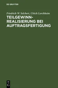 Teilgewinnrealisierung bei Auftragsfertigung_cover