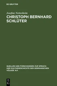 Christoph Bernhard Schlüter_cover