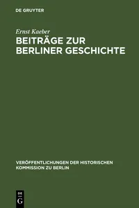 Beiträge zur Berliner Geschichte_cover