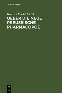 Ueber die neue preußische Pharmacopoe_cover