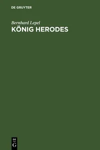 König Herodes_cover