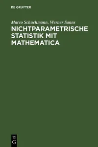 Nichtparametrische Statistik mit Mathematica_cover
