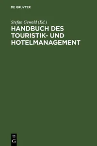Handbuch des Touristik- und Hotelmanagement_cover