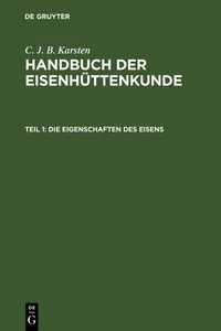 Die Eigenschaften des Eisens_cover