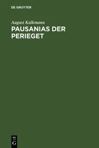 Pausanias der Perieget_cover