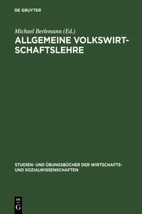 Allgemeine Volkswirtschaftslehre_cover