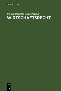 Wirtschaftsrecht_cover