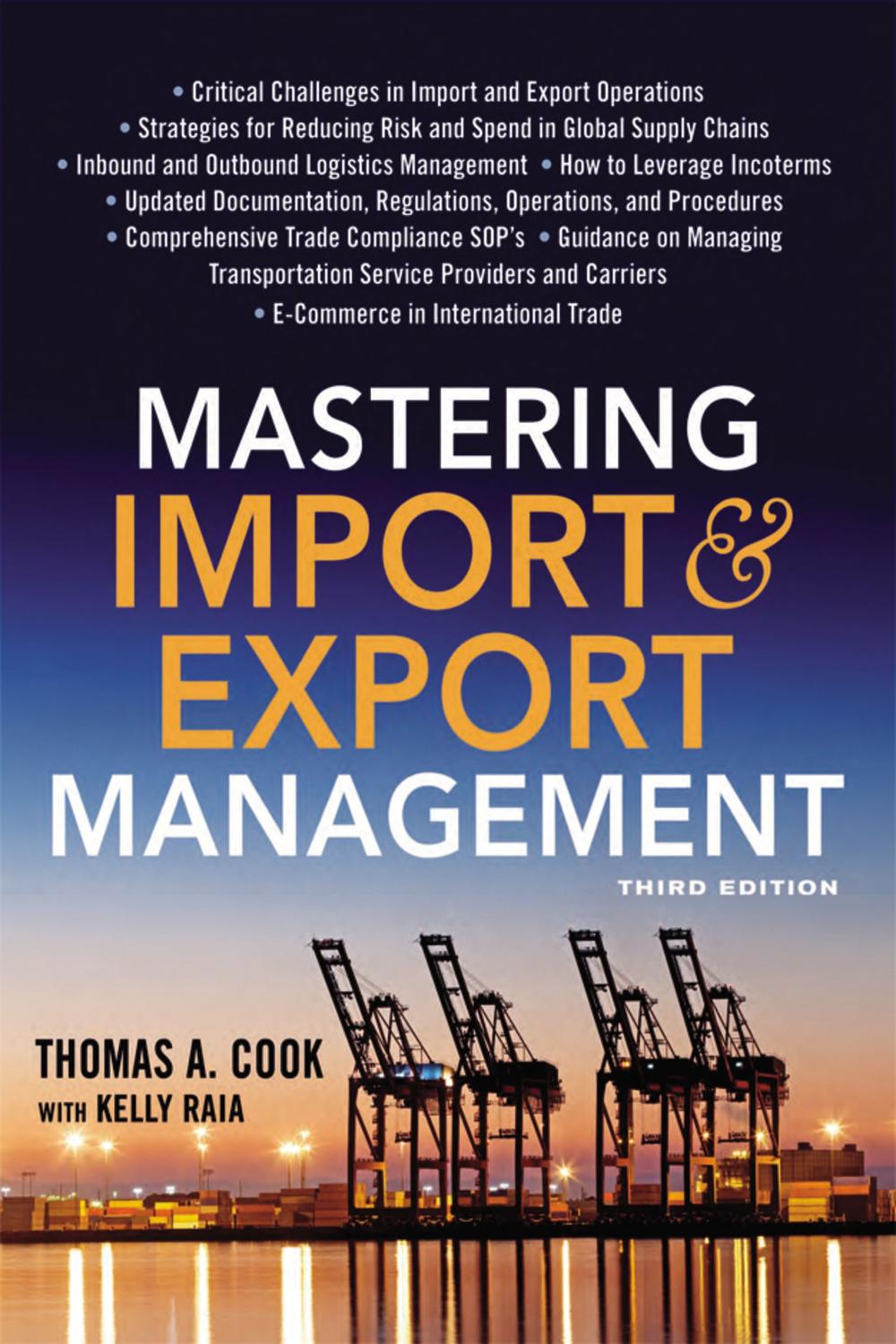 PDF] Mastering Import and Export Management by Thomas Cook, 3rd