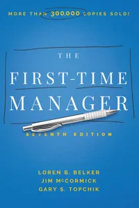 The First-Time Manager_cover