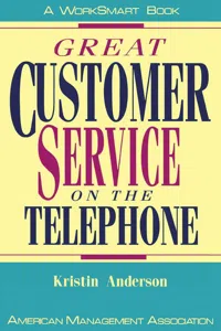 Great Customer Service on the Telephone_cover