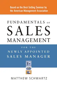 Fundamentals of Sales Management for the Newly Appointed Sales Manager_cover