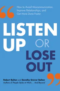 Listen Up or Lose Out_cover
