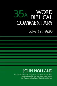 Luke 1:1-9:20, Volume 35A_cover