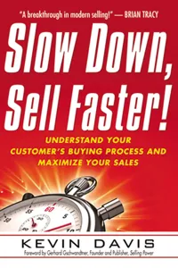 Slow Down, Sell Faster!_cover